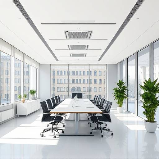 Imagen de las oficinas de Élite Visual en la Gran Vía de Madrid.